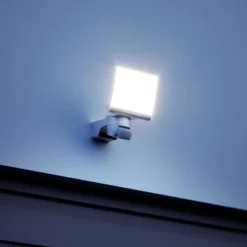 Foco exterior con sensor STEINEL XLED Home 2 XL S, blanco, IP44