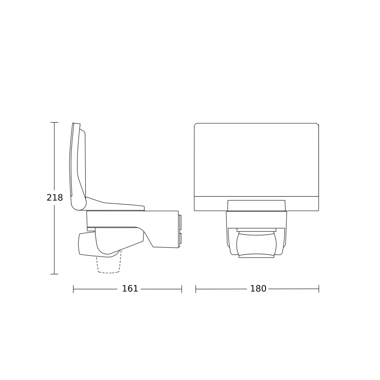 Foco exterior con sensor STEINEL XLED Home 2 S, blanco, IP44