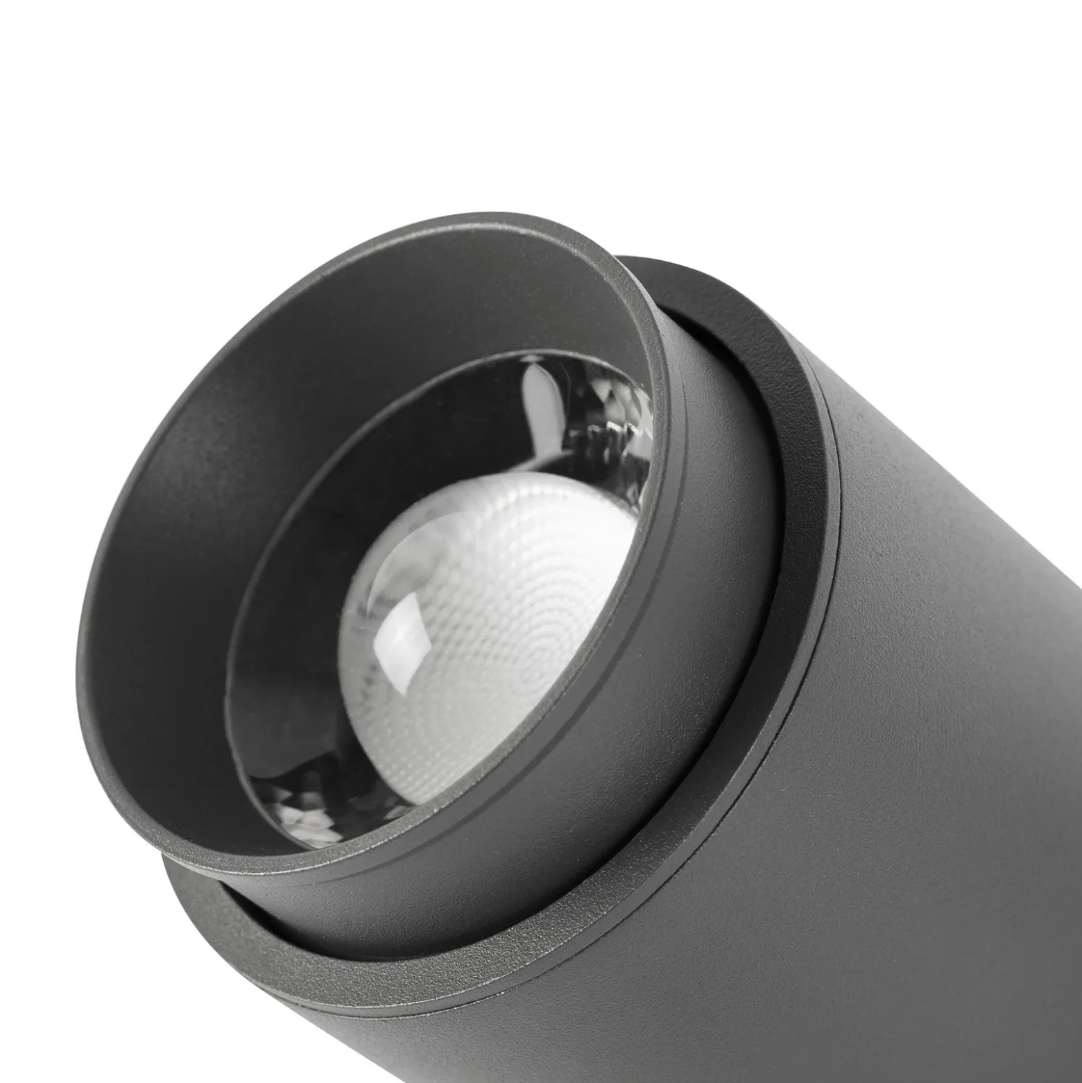 Foco exterior de pared LED Plom, gris oscuro
