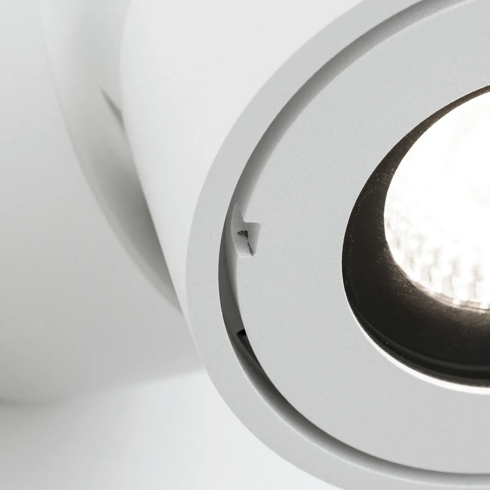 Foco exterior Harvey LED, blanco, Ø 10 cm, aluminio fundido a presión