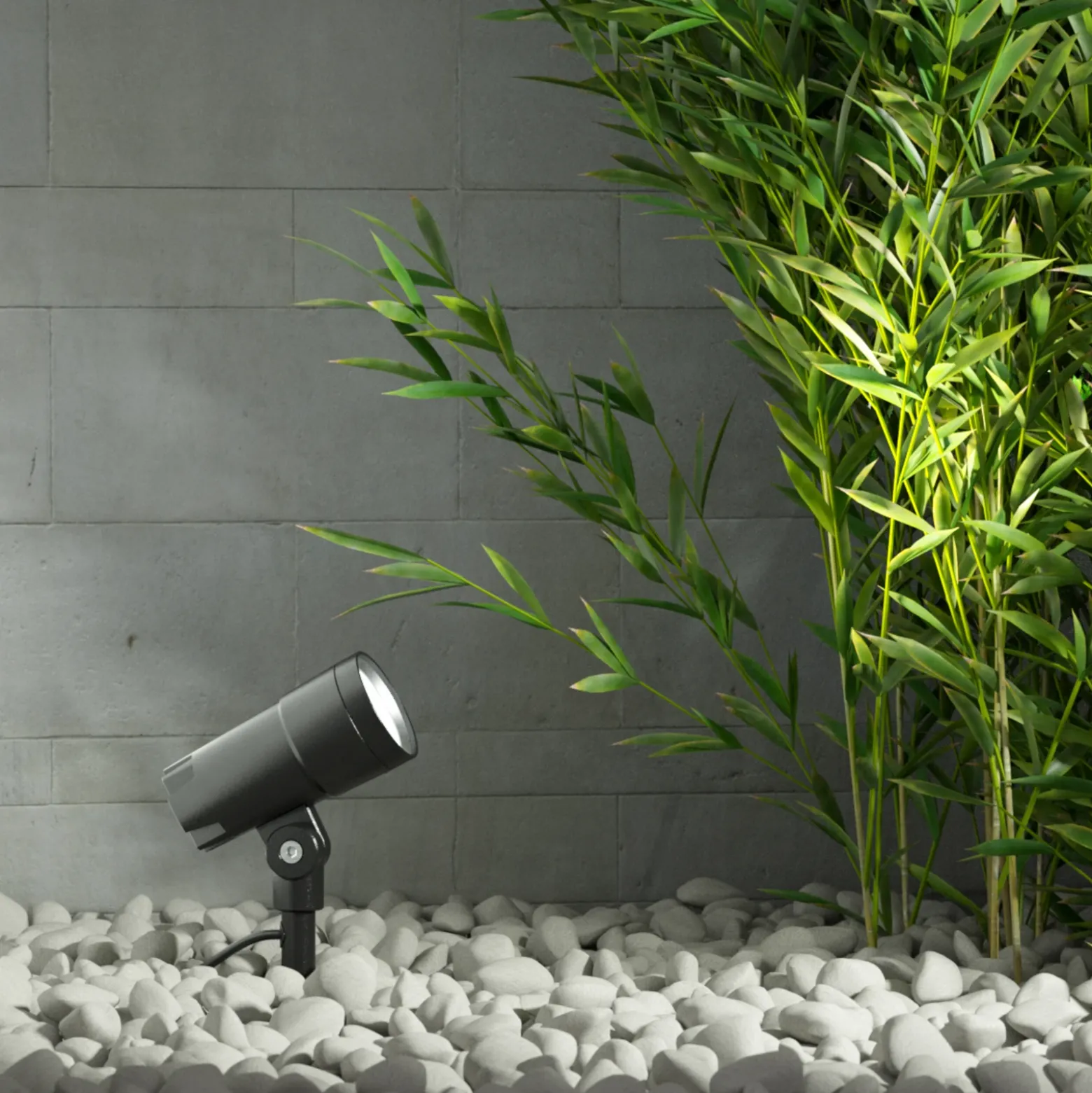 Foco exterior LED Daja ángulo dispersión ajustable