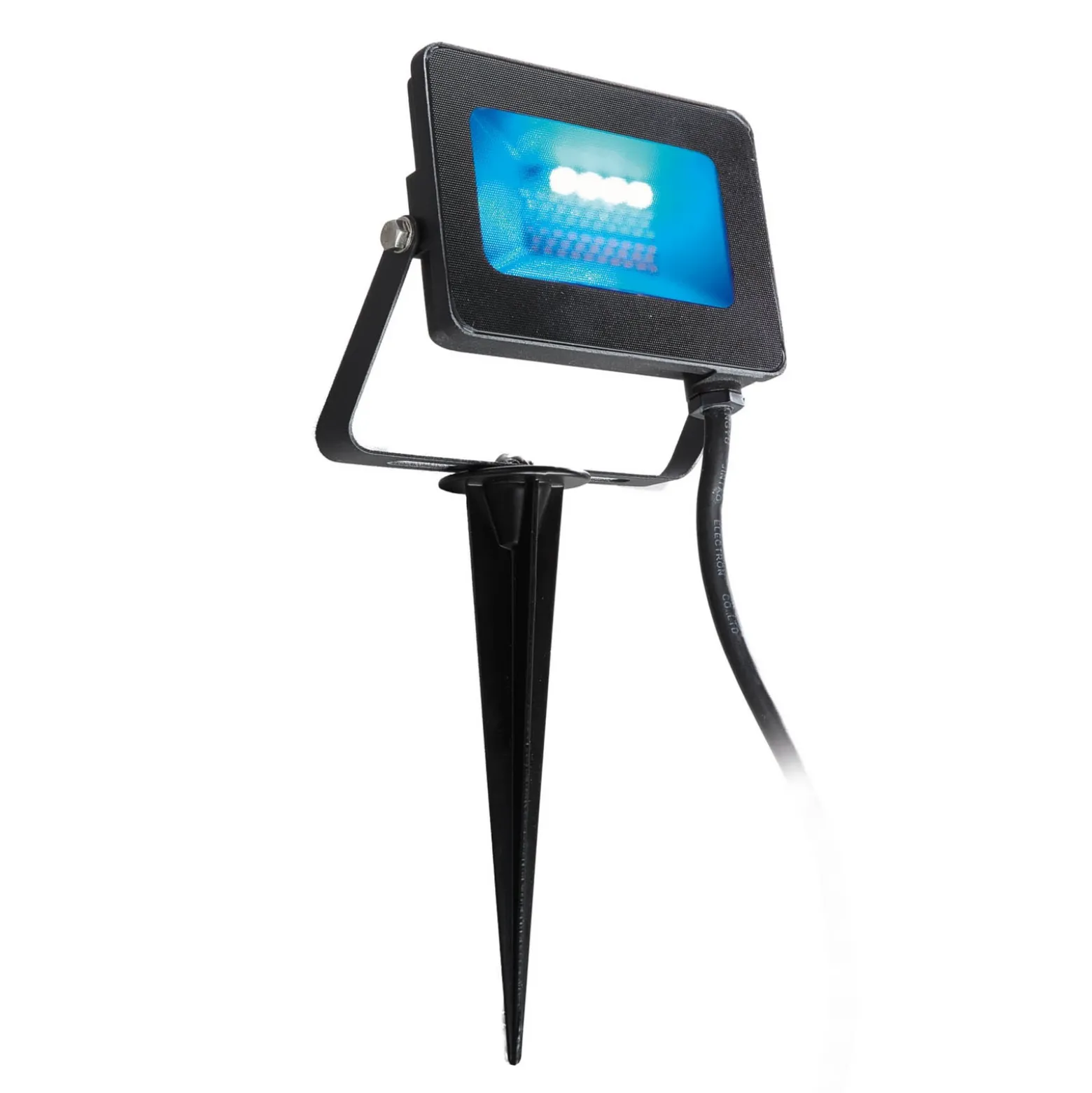 Foco exterior LED Kingston con pica de suelo, RGBW