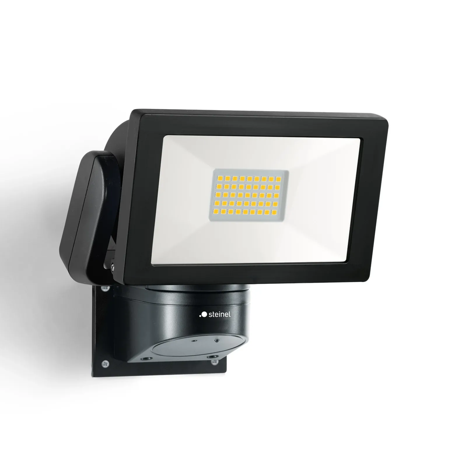 Foco exterior LED LS 300 de STEINEL, negro, metal IP44