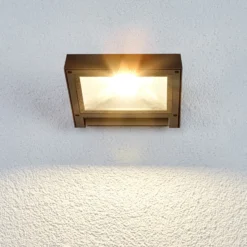 Foco exterior LED Lucande Maica, antracita, orientable, IP65