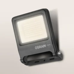 Foco exterior LED OSRAM ENDURA FLOOD, gris, 50 W, 3000 K, IP65