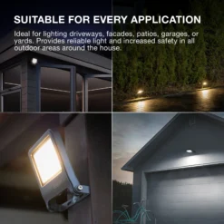Foco exterior LED OSRAM ENDURA FLOOD, blanco 30 W 3000 K IP65