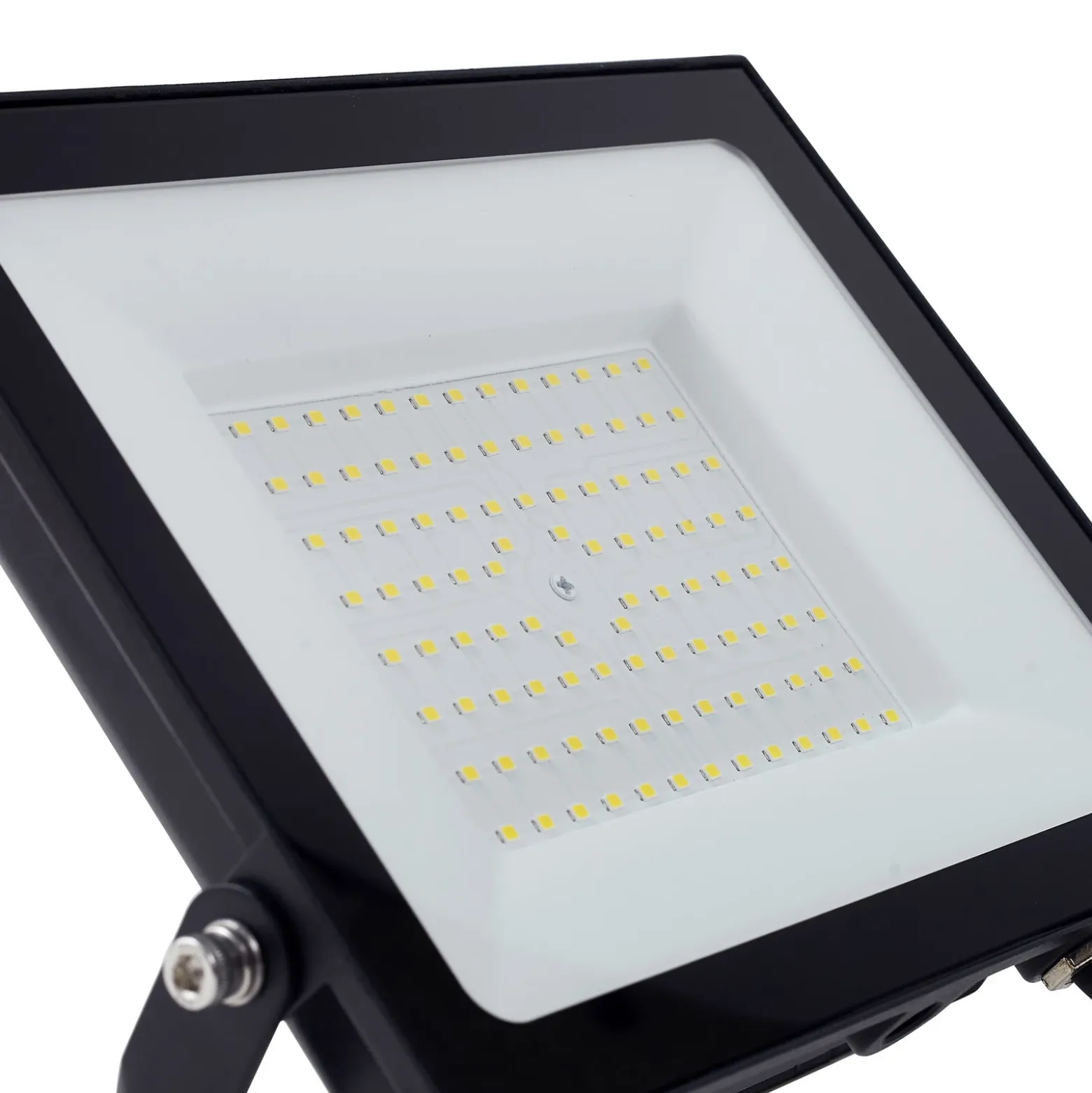 Foco exterior LED PRIOS Maikel, 100 W, 8000 lm, metal