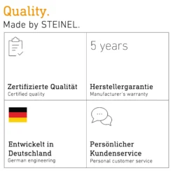 Foco exterior STEINEL XLED Home 2 en color negro