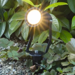 Foco LED con pica Pasas giratorio