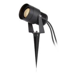 Foco LED Garden 24, negro, 15 vatios