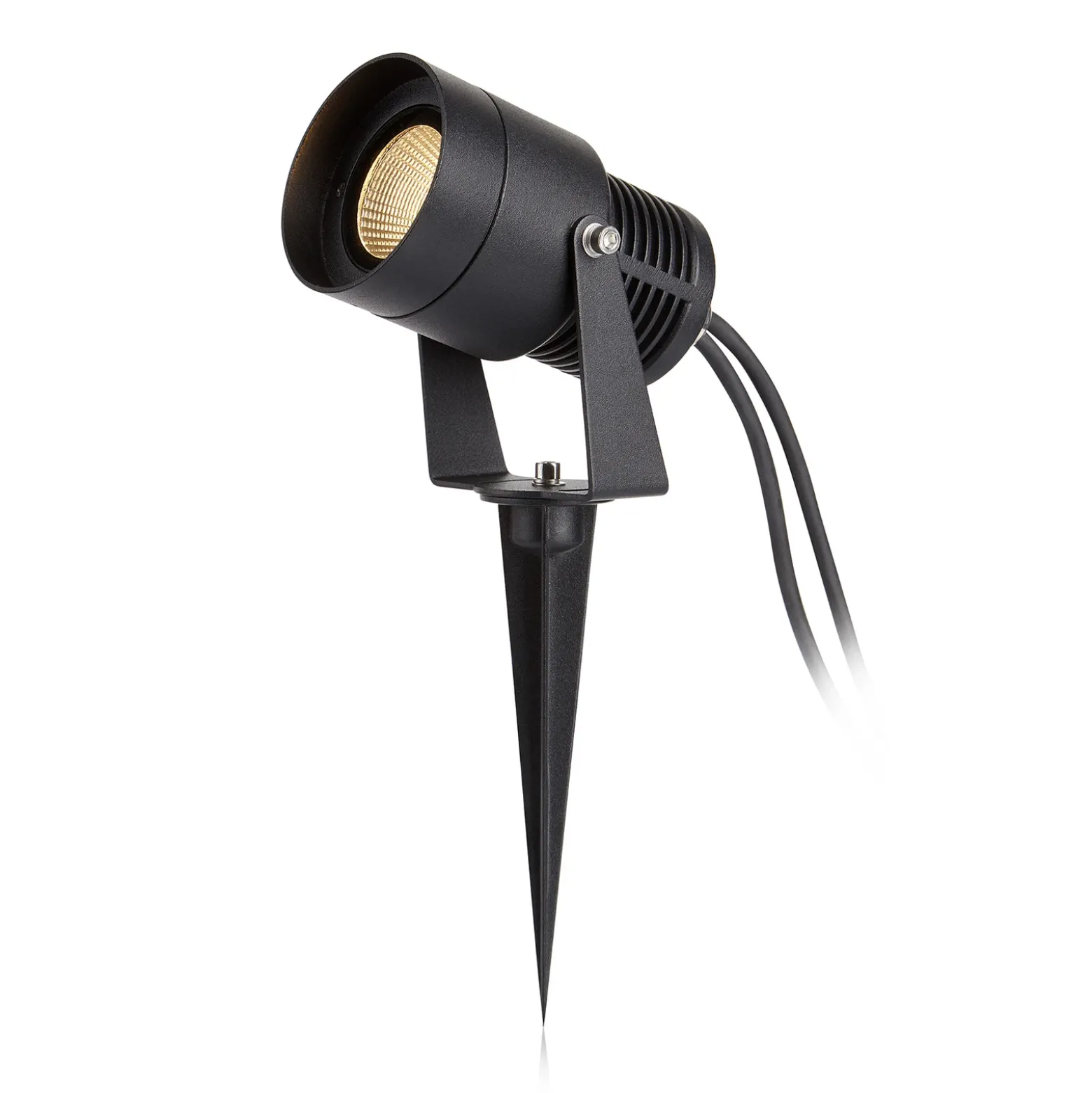 Foco LED Garden 24, negro, 15 vatios