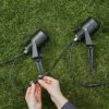 Foco LED Garden 24, negro, 3 vatios