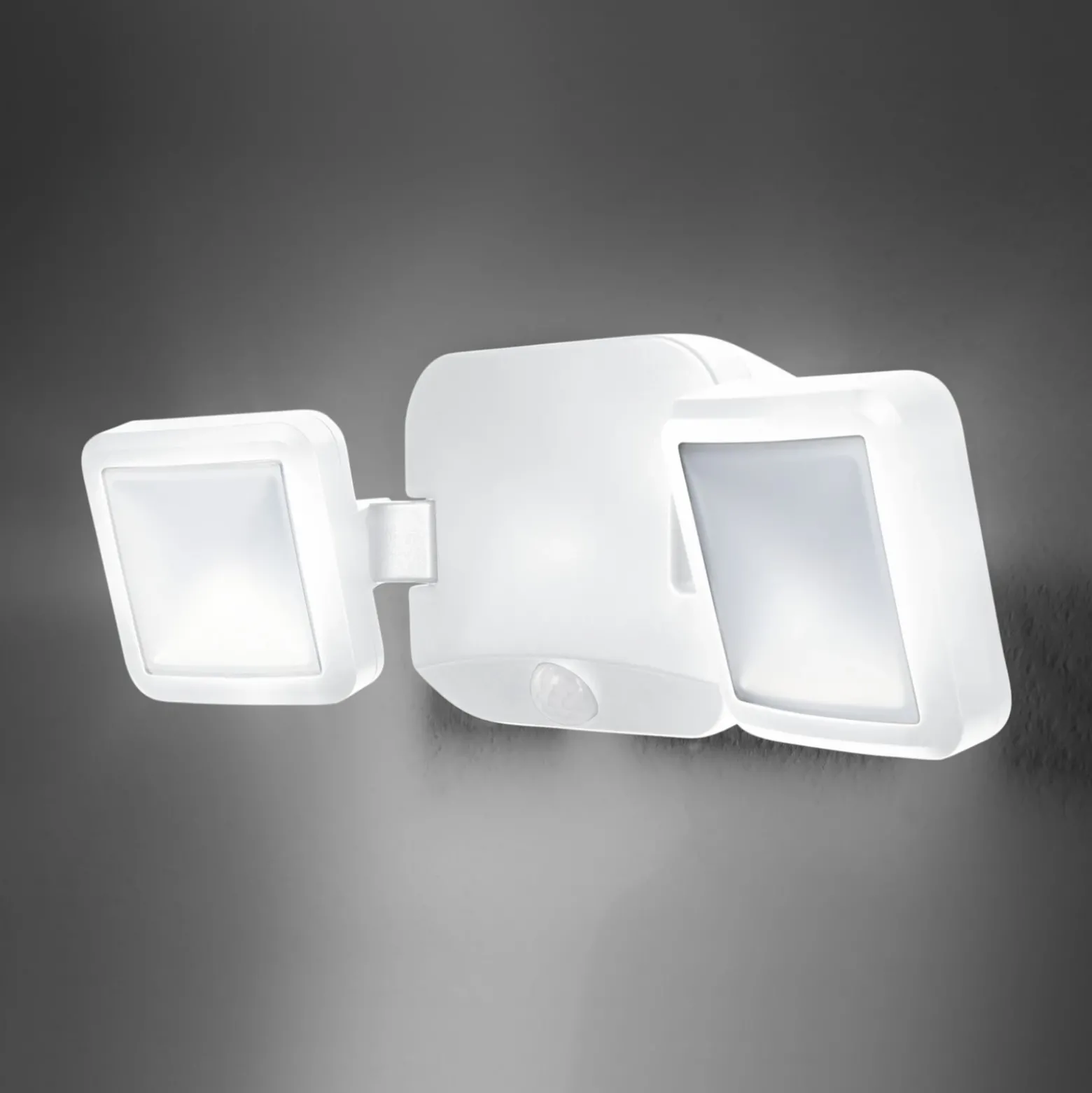 Foco LED para exteriores DOUBLE de OSRAM, 2 luces, blanco, batería