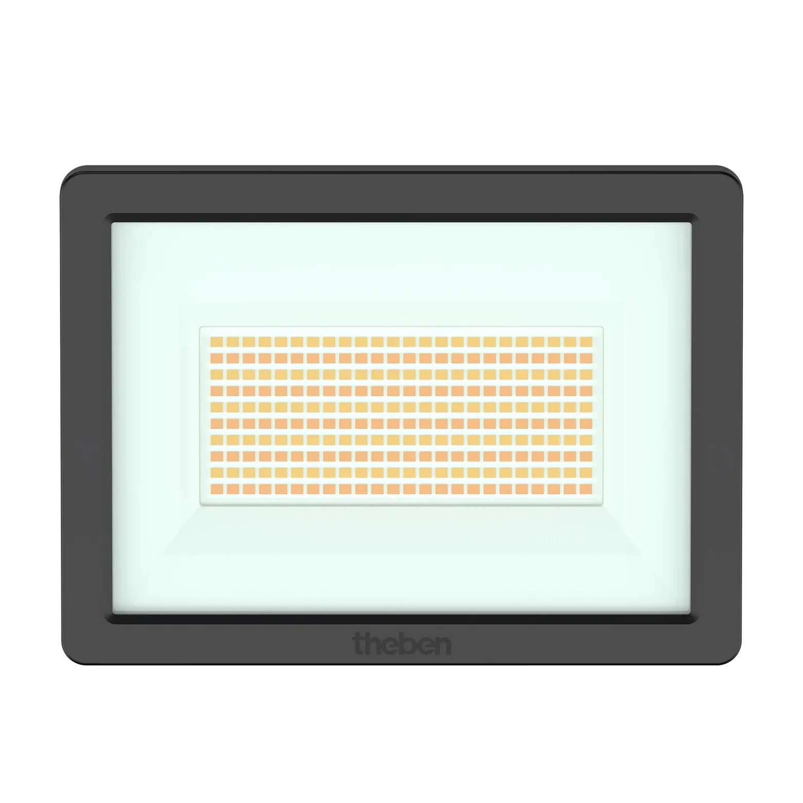 Foco LED para exteriores Theben B50 dual, negro, IP65