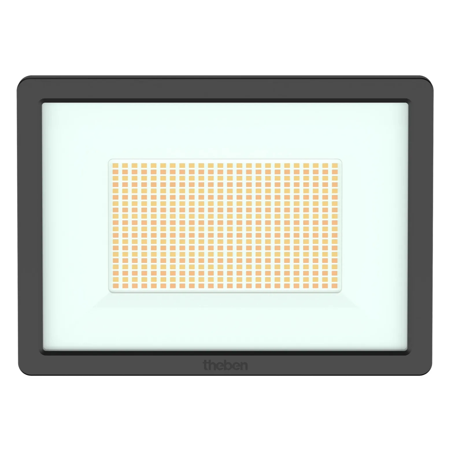 Foco LED para exteriores Theben theLeda B100 dual, negro