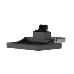 Foco LED para exteriores Theben theLeda B30 dual, negro, IP65