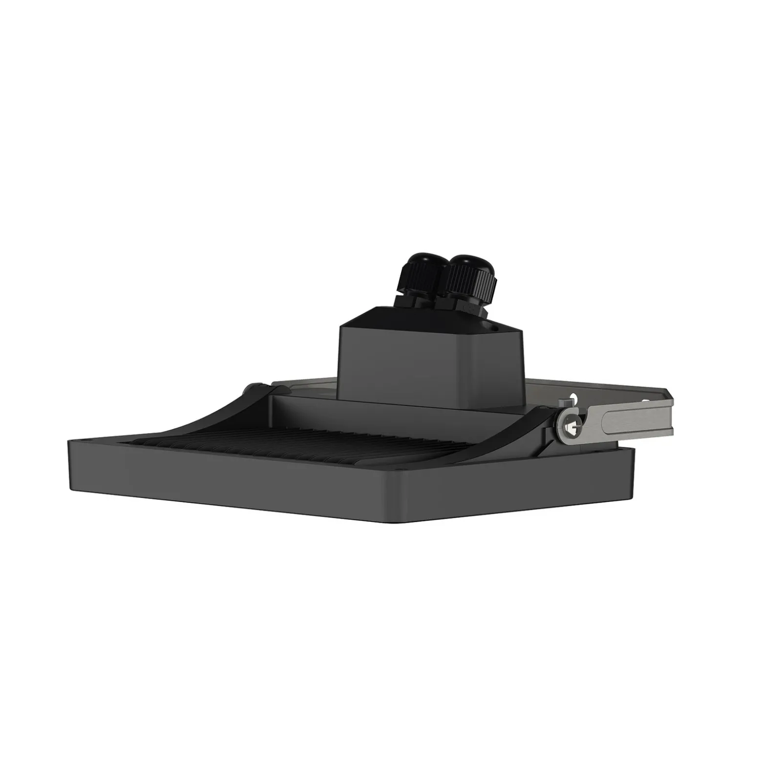 Foco LED para exteriores Theben theLeda B30 dual, negro, IP65