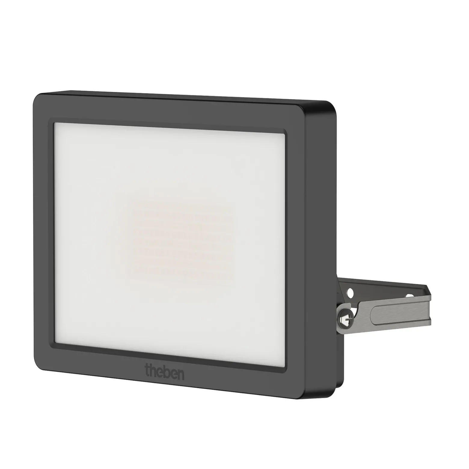 Foco LED para exteriores Theben theLeda B30 dual, negro, IP65