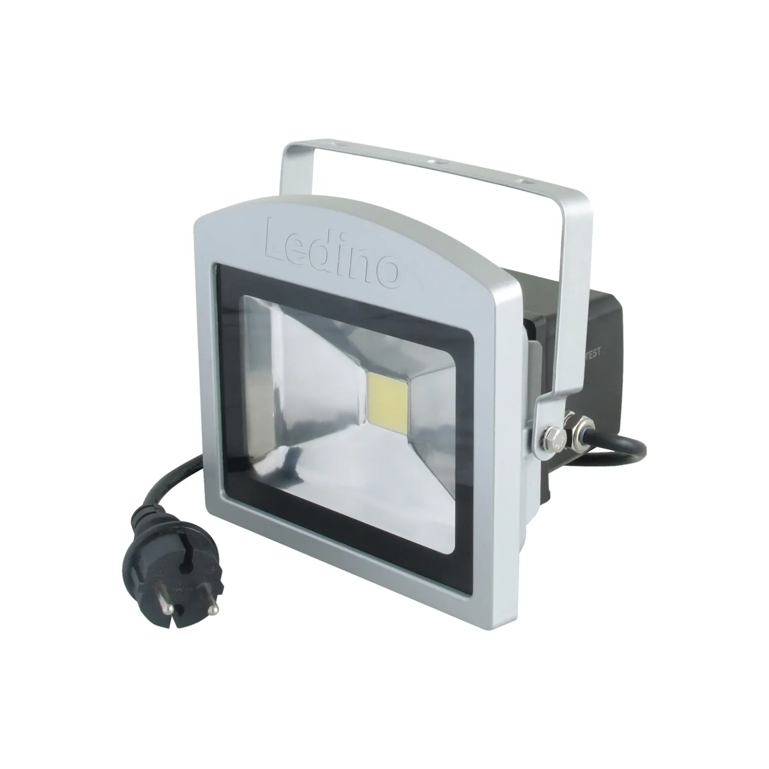Foco LED recargable Benrath 20NB, luz emergencia, 19 cm de altura