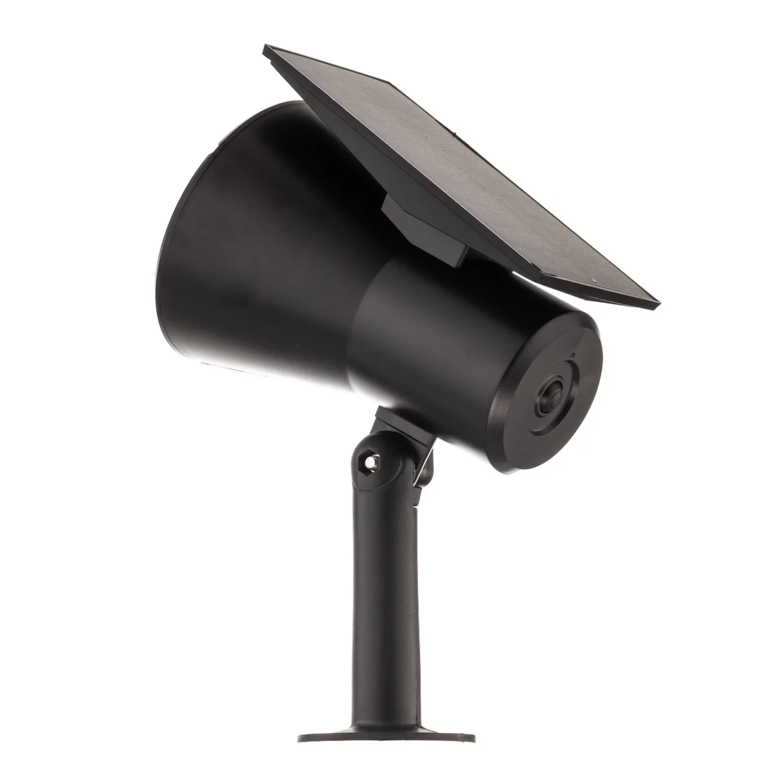 Foco solar Prios LED Birko, altura 56 cm, negro, pincho de suelo