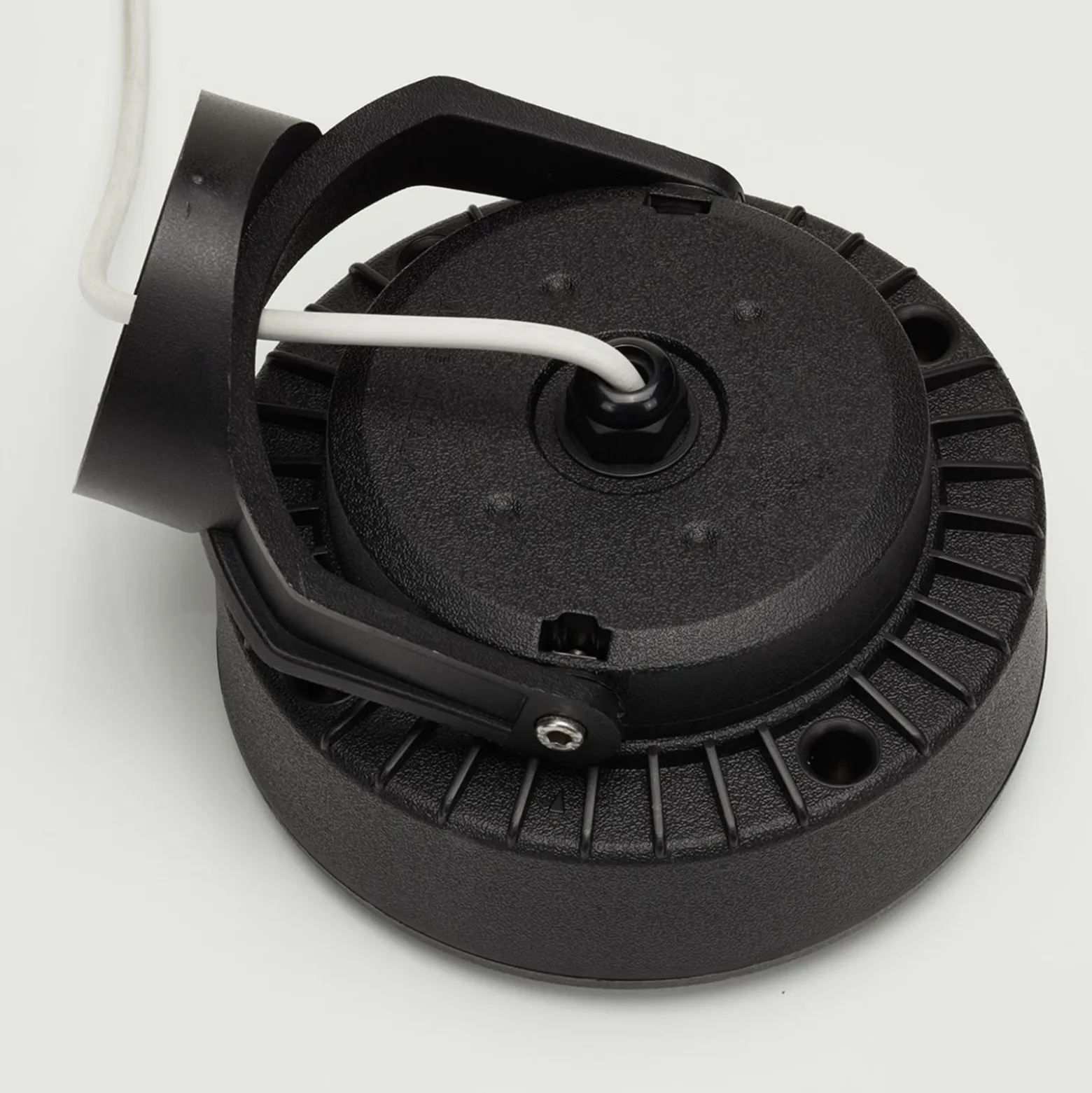 Foco Tommy redondo negro 1 luz 10W CCT