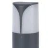 Forlight lámpara sobremuro Astra, altura 30 cm, antracita, aluminio