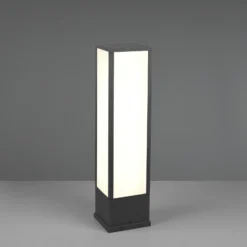 Fuerte baliza LED, antracita, aluminio, IP54