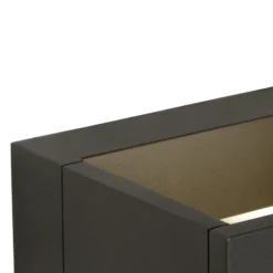 Goa - aplique de exterior LED angular en negro
