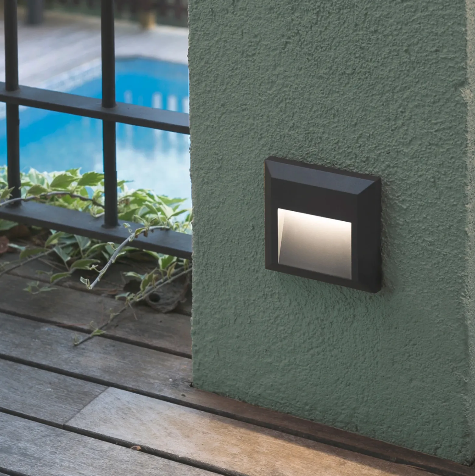 Grant - aplique LED para exterior angular