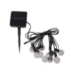 Guirnalda de luces LED solares Globe Mini, 10 luces, 270 cm, 3000 K