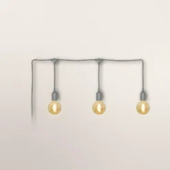 Guirnalda de luces OSRAM ENDURA DECOR, gris, 7 m, 3 luces, IP44