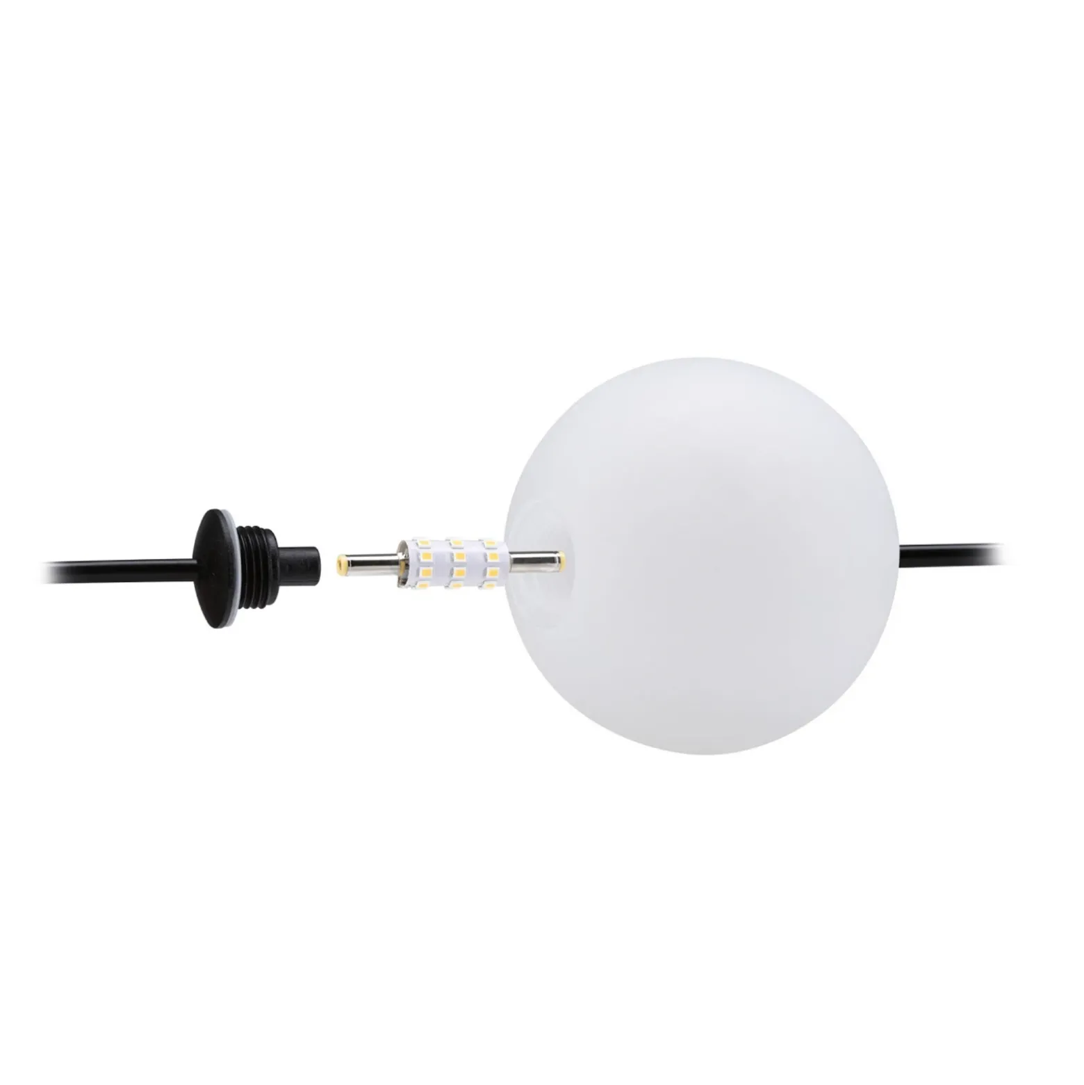 Guirnalda de luces Paulmann Plug & Shine Naima, juego básico, 6 m, IP67
