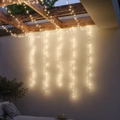 Guirnalda de luces Paulmann Plug & Shine Yuna, 5 m, 3000 K, negra