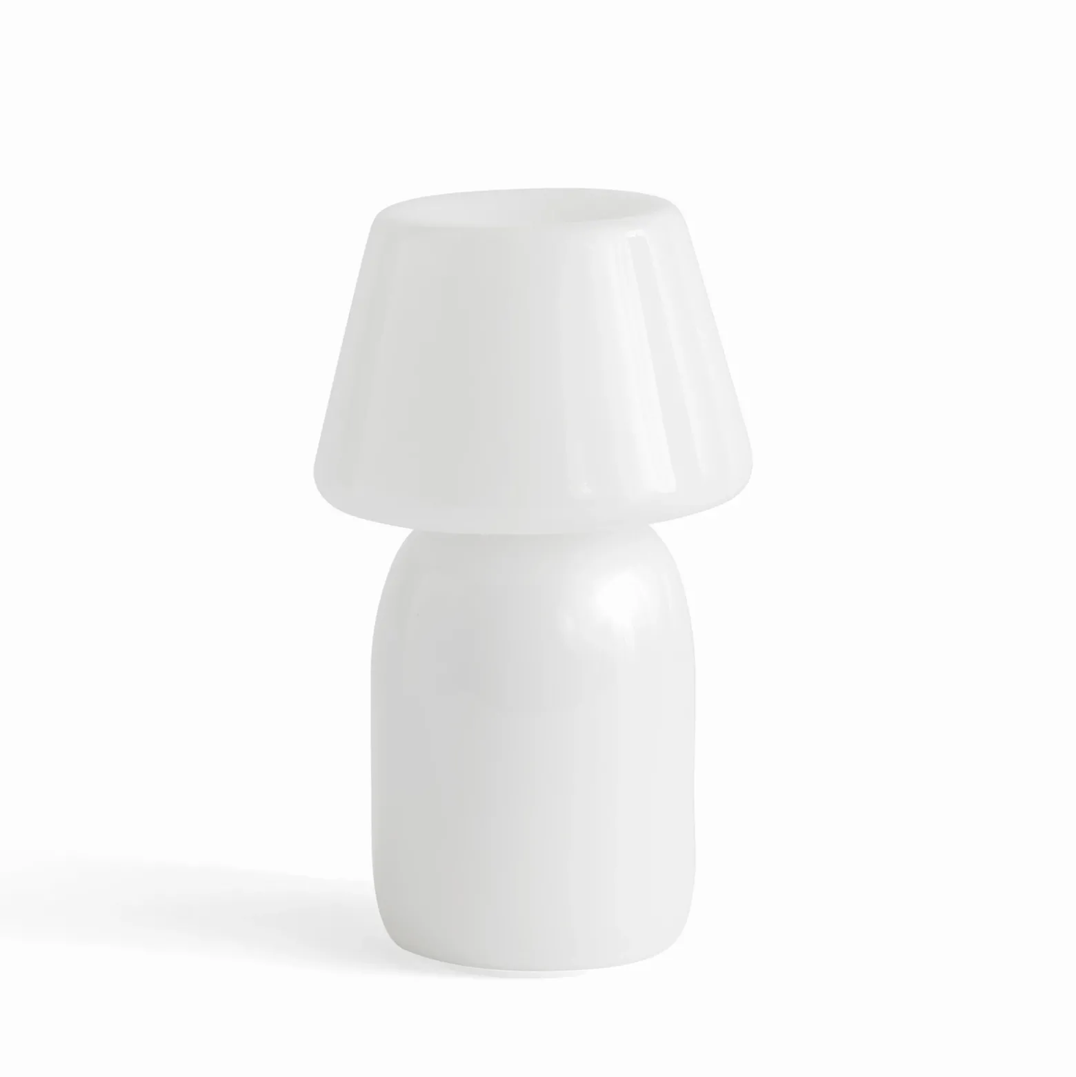 HAY Apollo Lámpara de mesa LED portátil recargable de cristal