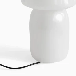 HAY Apollo Lámpara de mesa LED portátil recargable de cristal