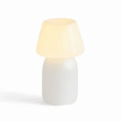 HAY Apollo Lámpara de mesa LED portátil recargable de cristal