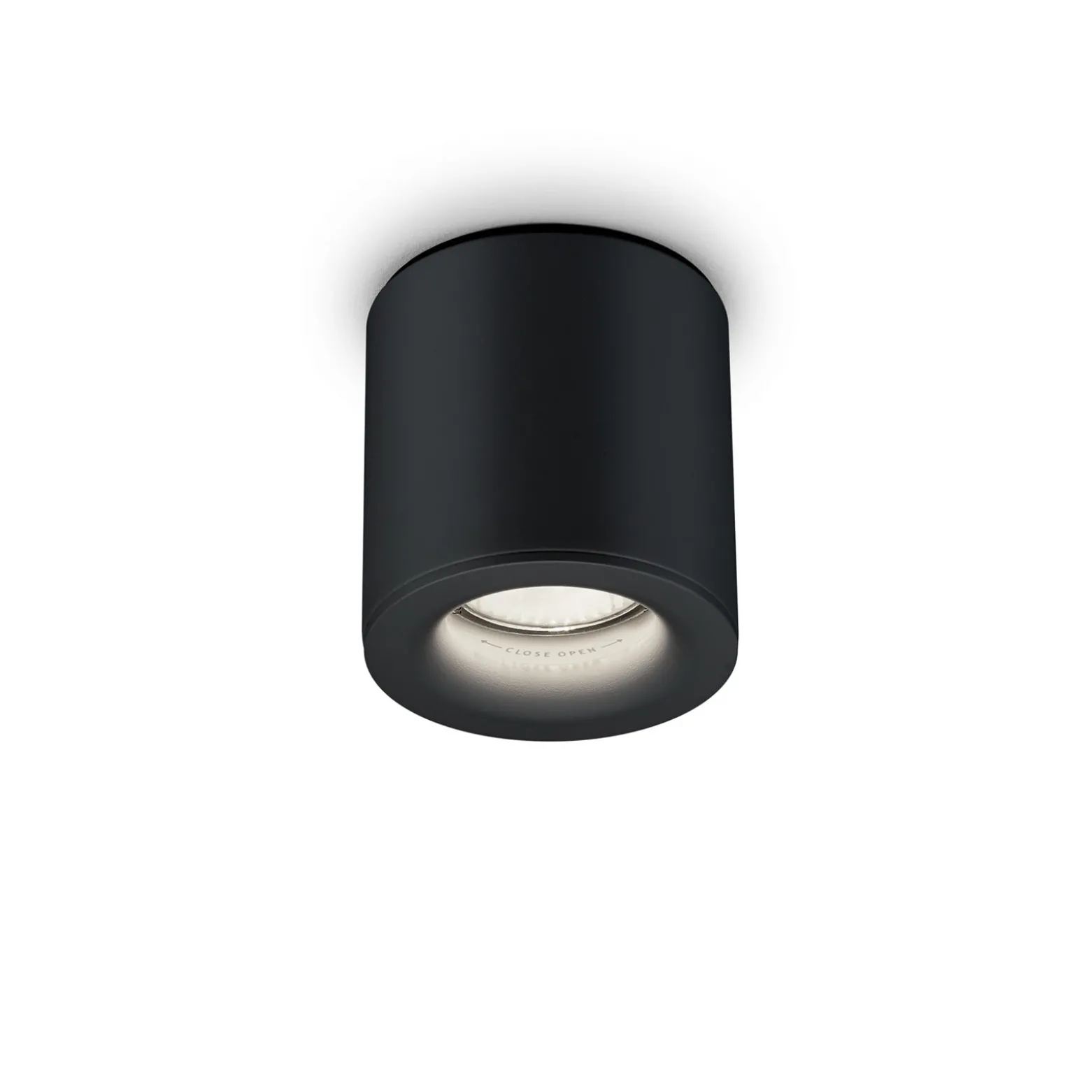 Helestra Lot plafón para exterior, IP65, negro