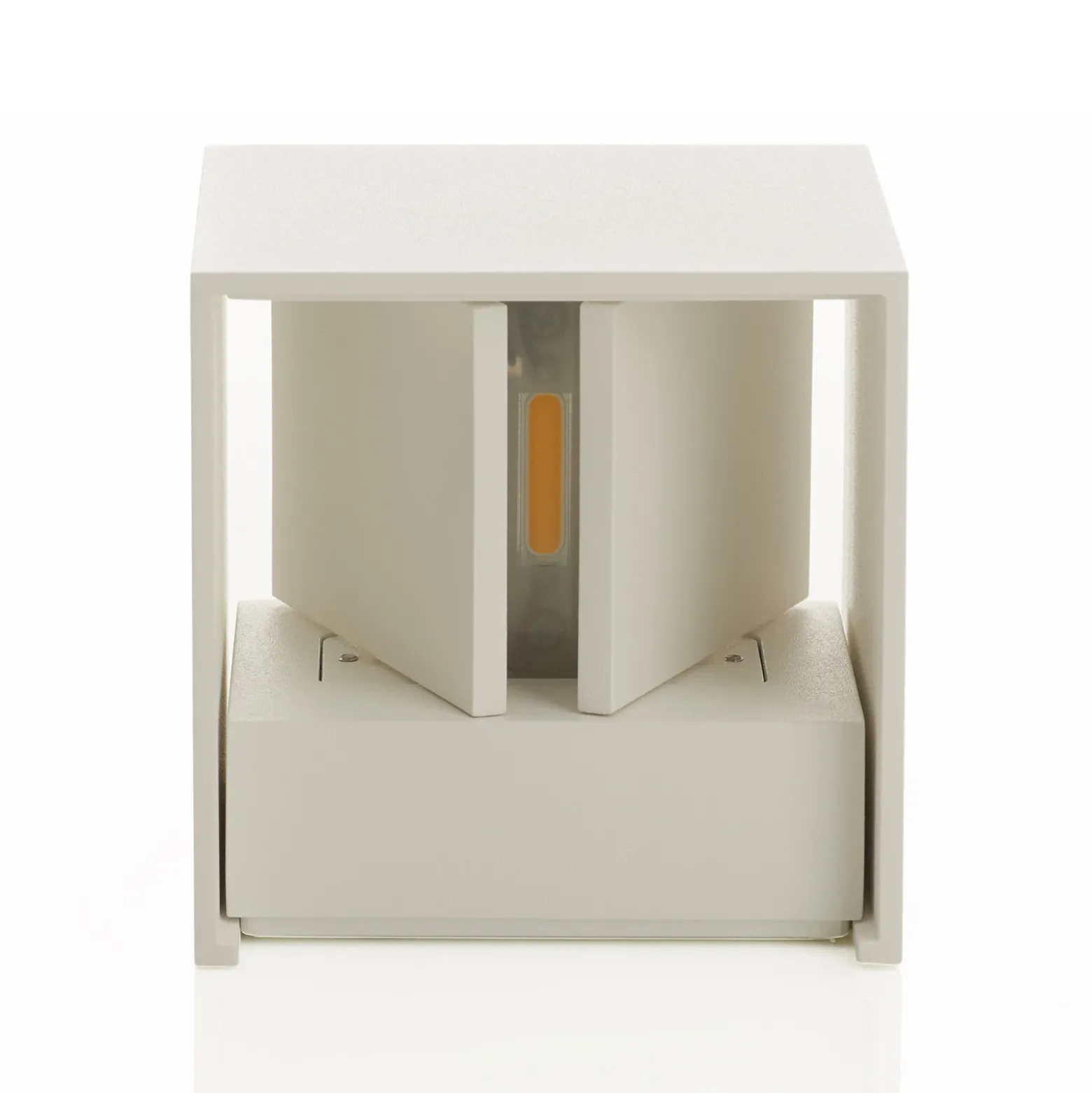 Helestra Siri 44 aplique exterior up/down blanco