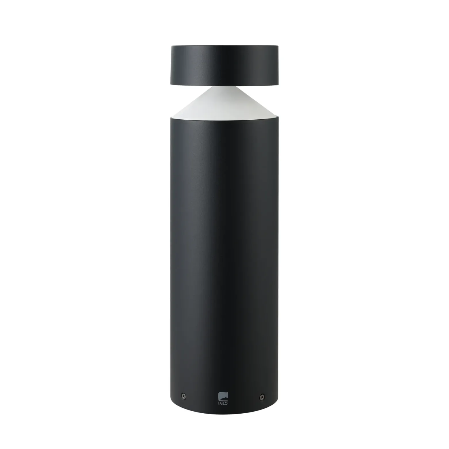 Hermosa farola LED Melzo en negro