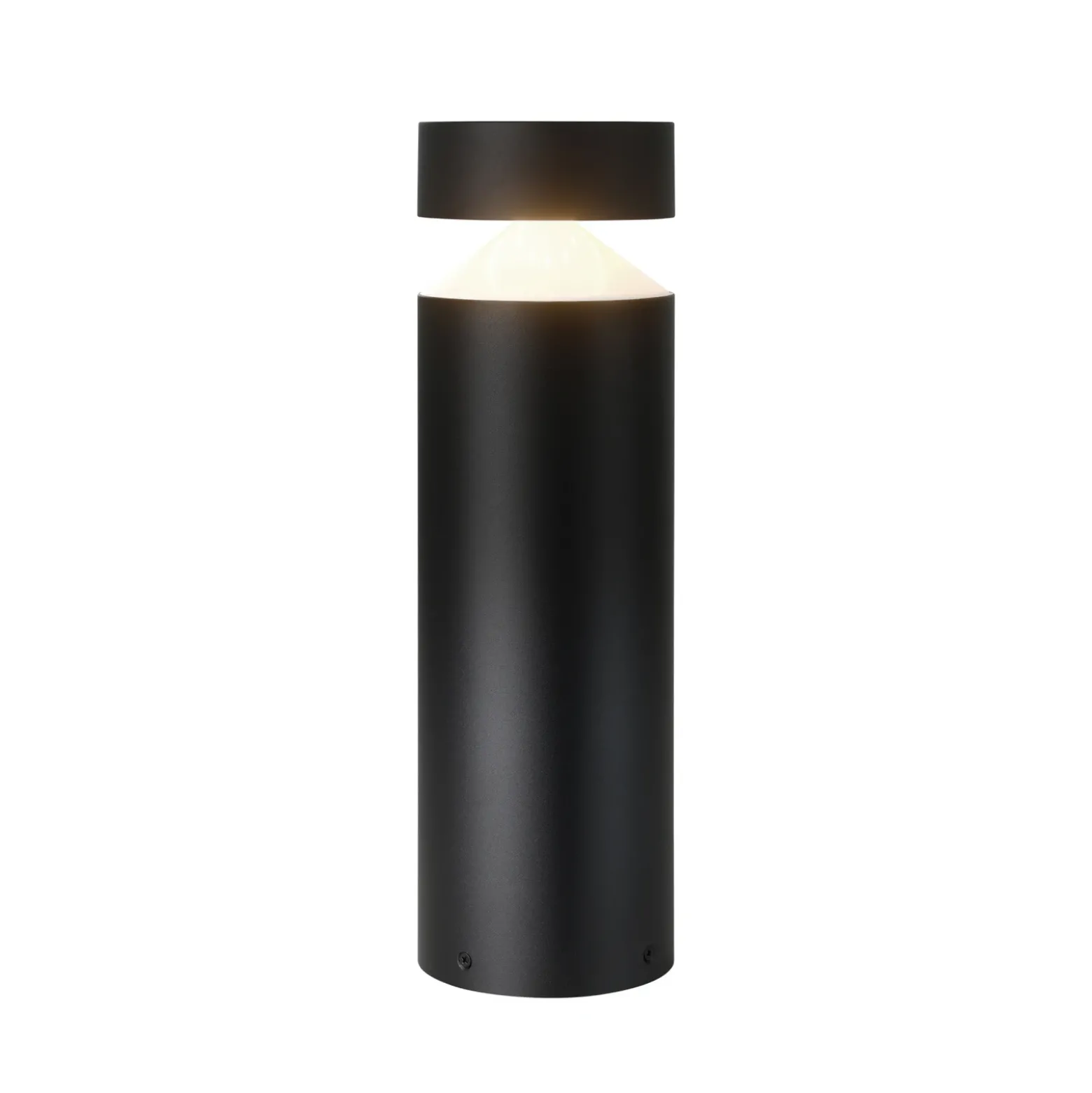 Hermosa farola LED Melzo en negro
