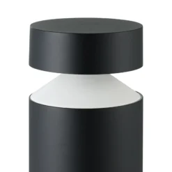Hermosa farola LED Melzo en negro