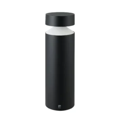 Hermosa farola LED Melzo en negro
