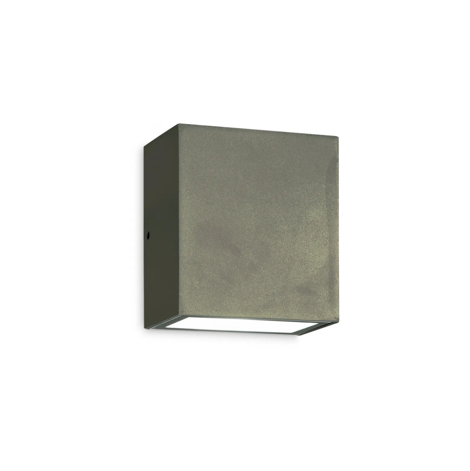 Ideal Lux Aplique de exterior Argo antracita, 4.000 K, down