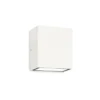 Ideal Lux Aplique de exterior Argo, blanco, 4.000 K, down