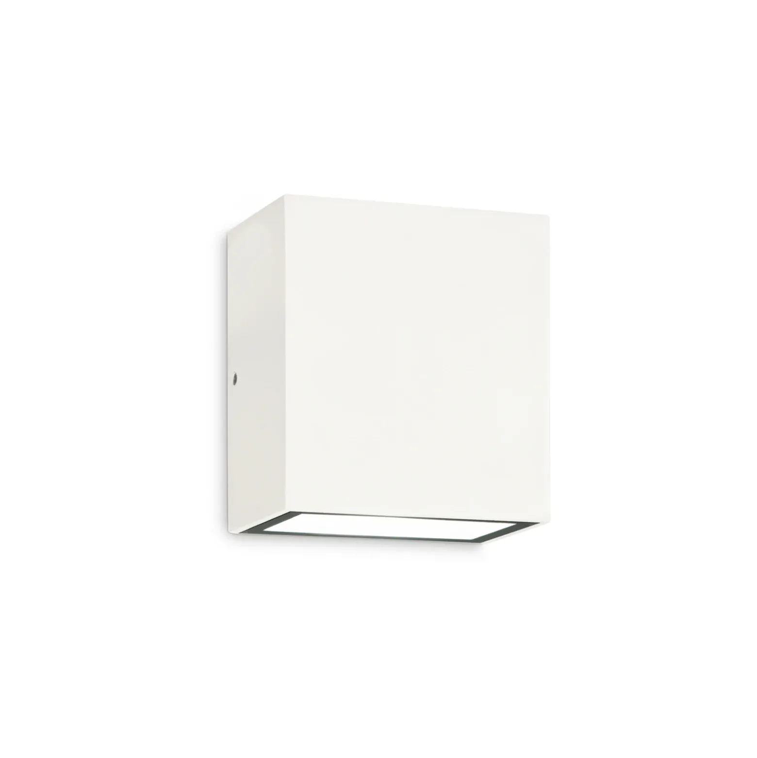 Ideal Lux Aplique de exterior Argo, blanco, 4.000 K, down