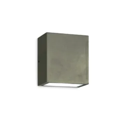 Ideal Lux Aplique de exterior Argo antracita, 3.000 K, down