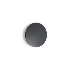 Ideal Lux Aplique para exterior Punto antracita Ø 24 cm, metal