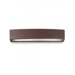 Ideal Lux aplique para exterior Andromeda, café, ancho 45 cm E27