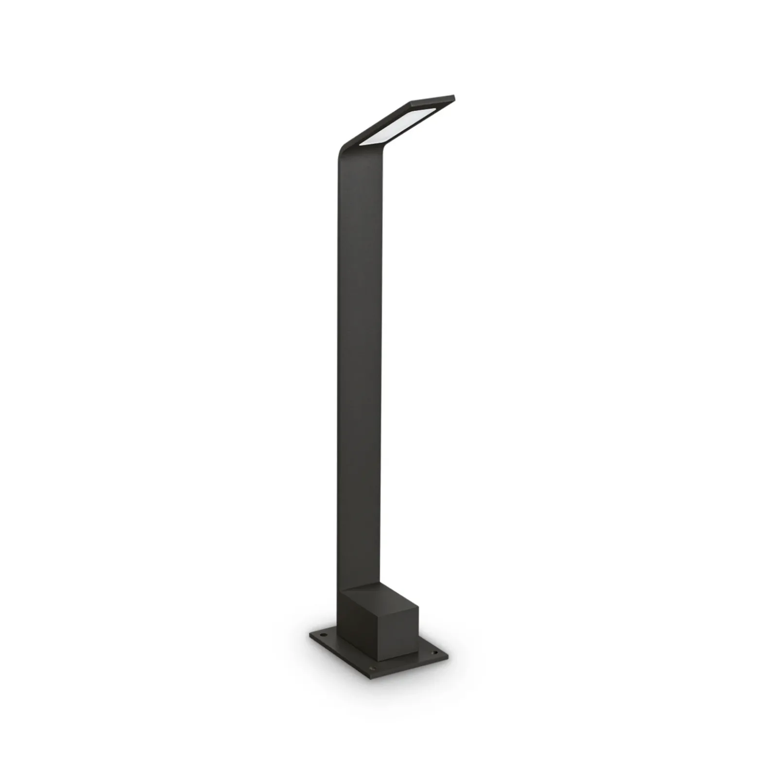 Ideal Lux bolardo luminoso LED negro 3.000 K altura 60 cm aluminio