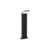 Ideal Lux Bolardo luminoso LED Style negro, altura 50 cm, 3.000 K